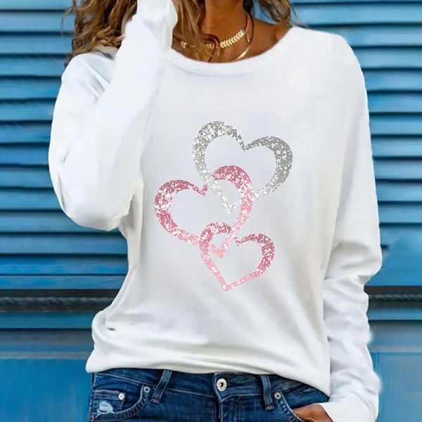 Spring Women Tops 165CM - 180CM Autumn Long Sleeve Top Customization LOGO