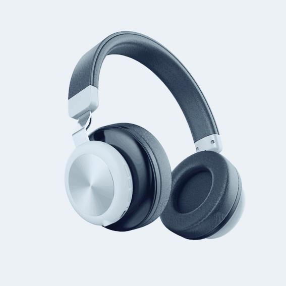 Logo and color customized Folding Headphones Wholesale excellent fashionable designed clock shape bass headphone
