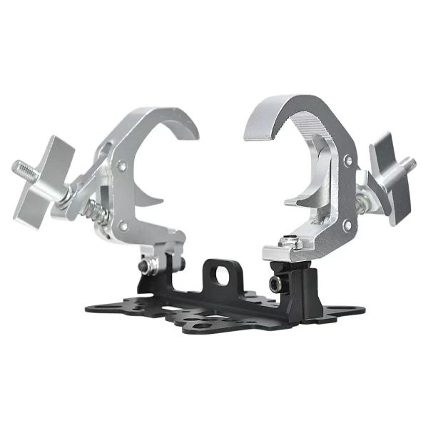 Clampas de aluminio de plata de 50 mm-60 mm Clampas de truss plegables Resistentes a la corrosión