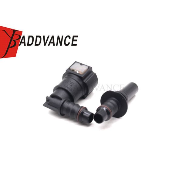 90 изогнутый степенью набор соединителя топливопровода прямого нейлона локтя 9,89 ID8 резиновый