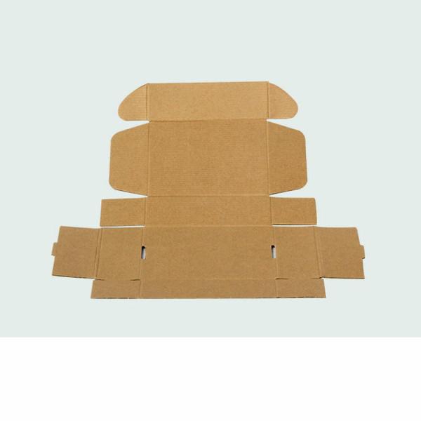 Tuck Top 300*300*90mm Resilient Corrugated Shipping Boxes
