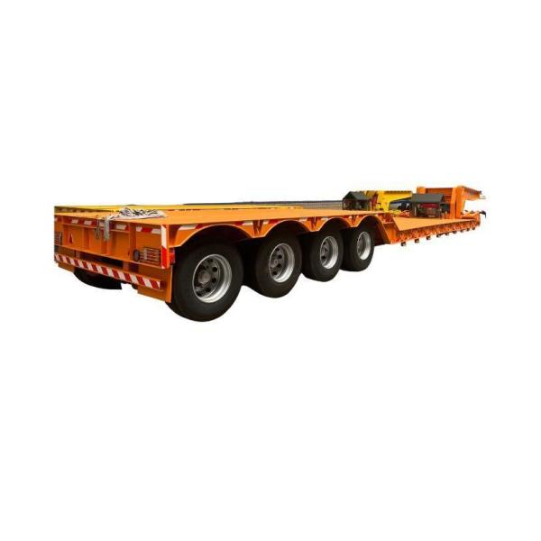 Self-dumping Design Loading Capacity Trailer Truck Bulldozers Transport Semi-Trailer