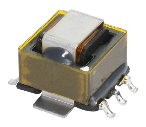 Bel Fuse SCS-4-4-150T-TR current sensing transformer designed for 7 amp primary current and RoHS compliance