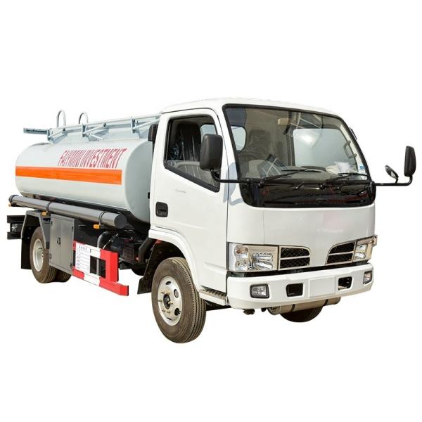 6000L Fuel Oil Tanker Truck 4x2 Drive Wheel Diesel And Petrol Tanker Truck