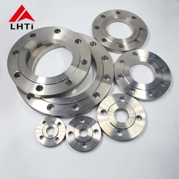 DIN2501 Gr2 PN10 Titanium Plate Flange PL Flange for High Strength and Corrosion Resistance in Pipeline Systems