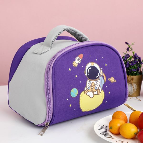 Food Cartoon Kids Cooler Lunch Bags Portable thermal bag for Girl Insulation bag
