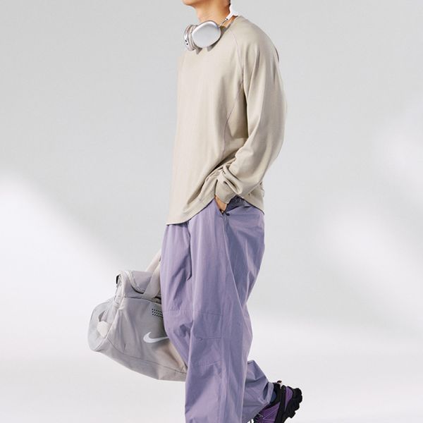 Modal Cotton Blend Long Sleeve Top, Soft Stretch Casual Basic Tee | OEM & ODM Supported, Custom Logo, Fabric & Color Available