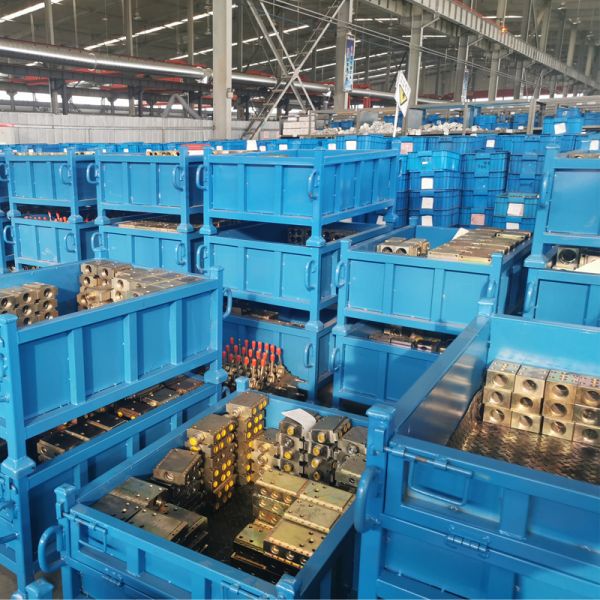 Durable Stackable Foldable Metal Pallet Box For Industrial Storage And Logistics