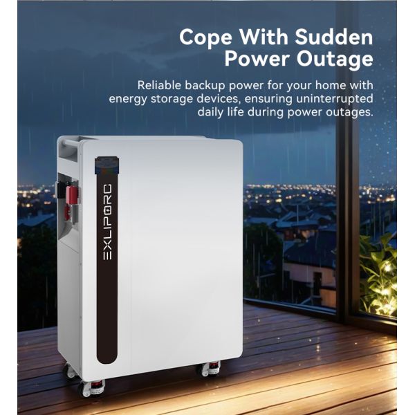 Low-voltage Removable Solar Power Lifepo4 Battery Lithium Ion Batteries 16kWh Household Energy Storage System