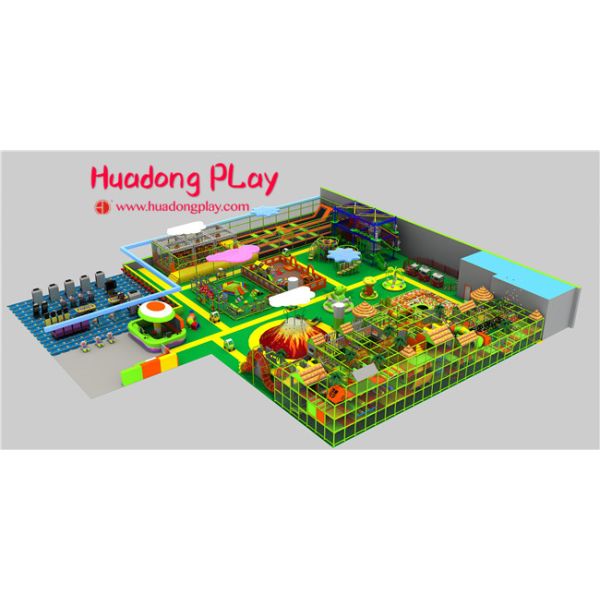 Commercial Wooden Soft Indoor Play Equipment For Toddlers Anti  Skid  Highly Reliable