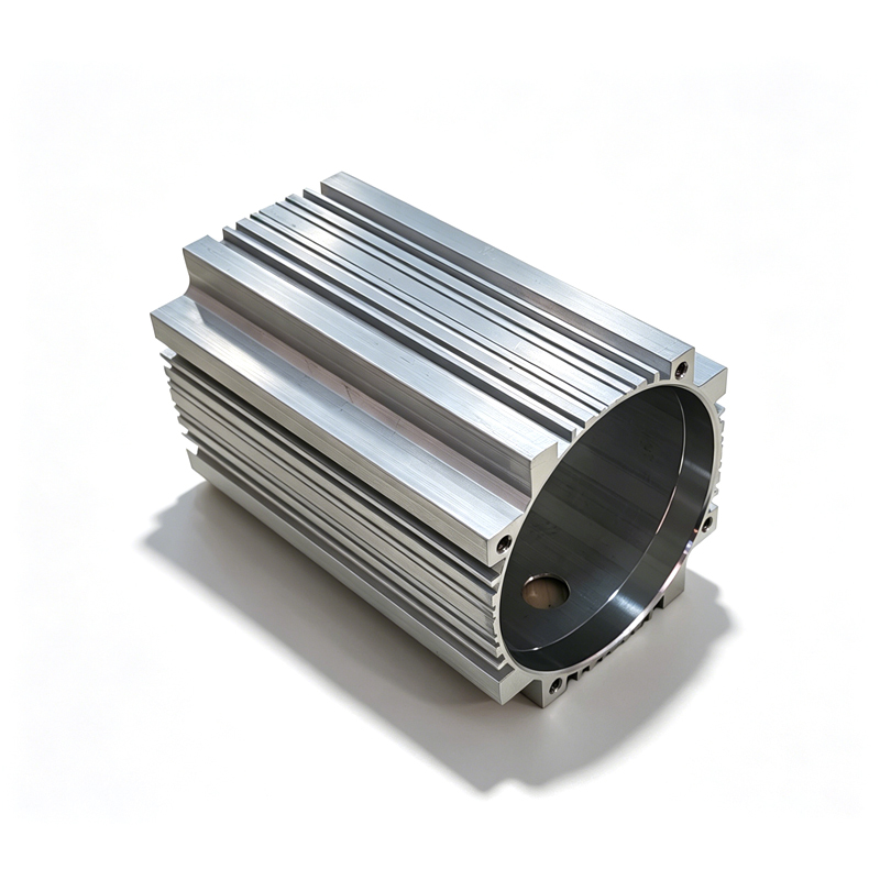 CNC Turn Mill Precision Machining Part 6061 Aluminum Oil Tank Housing