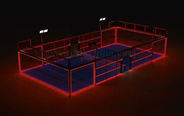 Illluminating The Game Panoramic Outdoor Padel With Advanced Sport Court Lighting