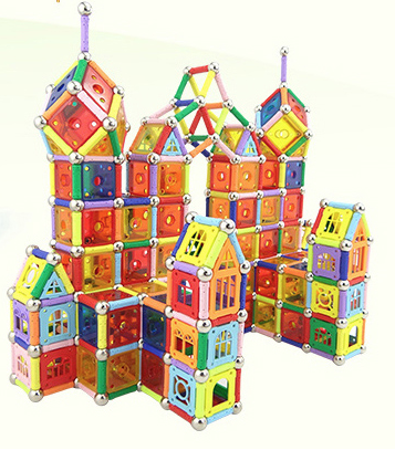 Простые творческие магнитные ручки с игрушками Адвокатуры магнитных блоков стального шарика магнитными