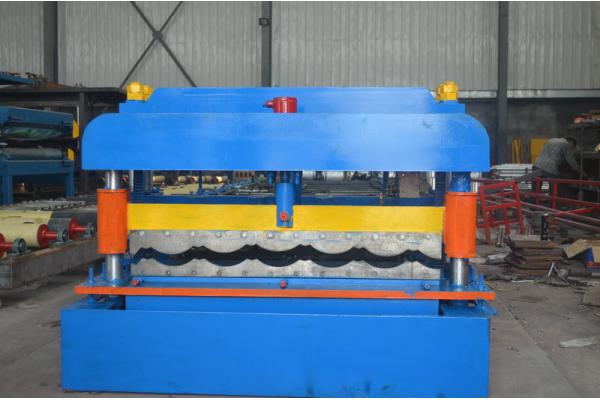 крен плитки крыши металла 5.5KW стальной формируя плитки машины/крыши делая машину для пользы дома