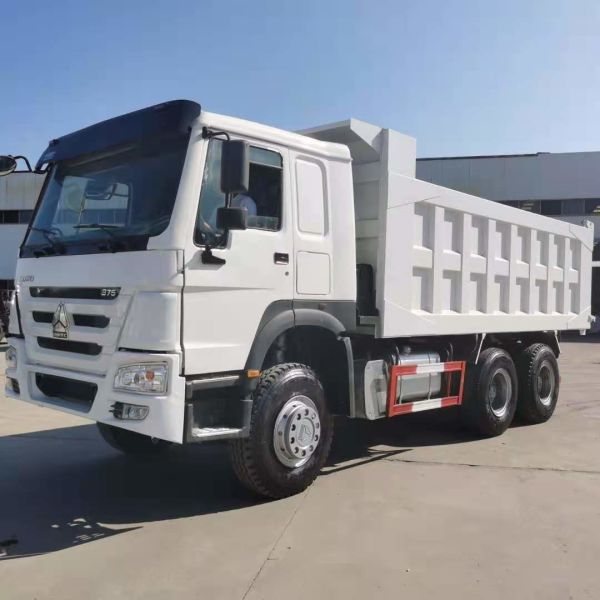 Used Dump Truck Howo 371 375 6x4  Secondhand Sinotruk Tipper 8x4 on Sale