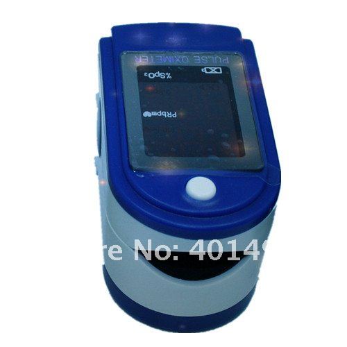 Best Newest!! Digital Finger Pulse Oximeter blue color CE FDA Blood Oxygen a Finger SPO2 PR Oximetro de dedo Portable