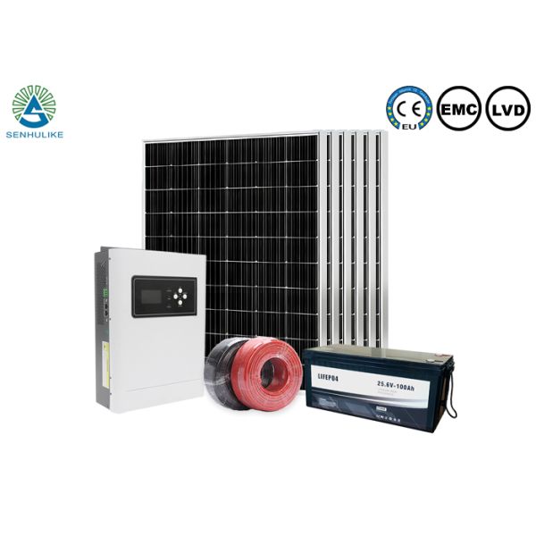 Home Hybrid Solar Energy Power System 3000W 3KW 24Vdc