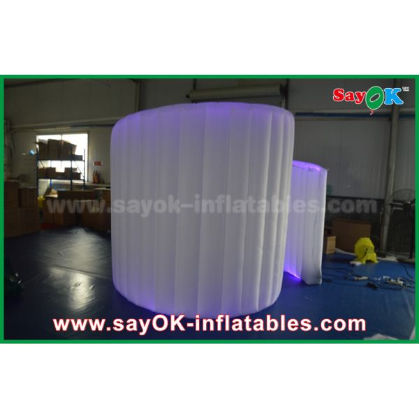 Kampa Air Tent White Inflatable Led Lighting Inflatable Sprial Wall Photo Booth Background