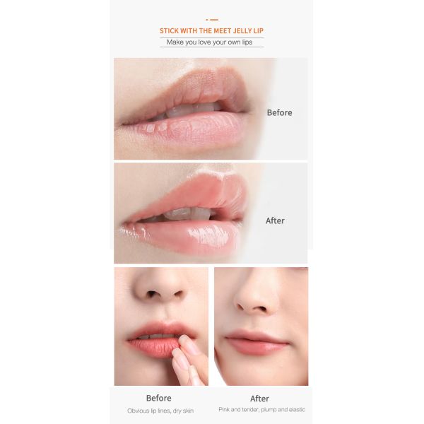ISO OEM Skin Care Products Orange Anti Drying Lipstick Lip Lines Treatment Lip Balm