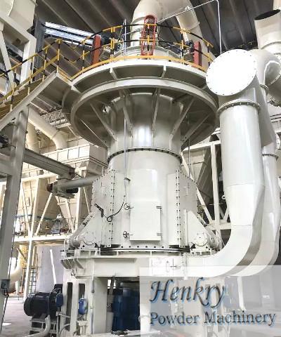 Talc Ultrafine Vertical Roller Mill High Sieving Rate Chemical Stability