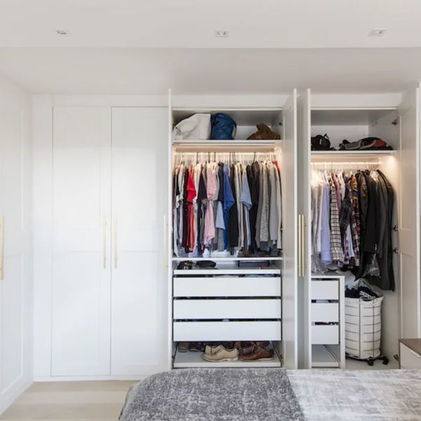 Modern Design Furniture Closet Set Pop Style Luxury Custom Storage Bedroom Wardrobe