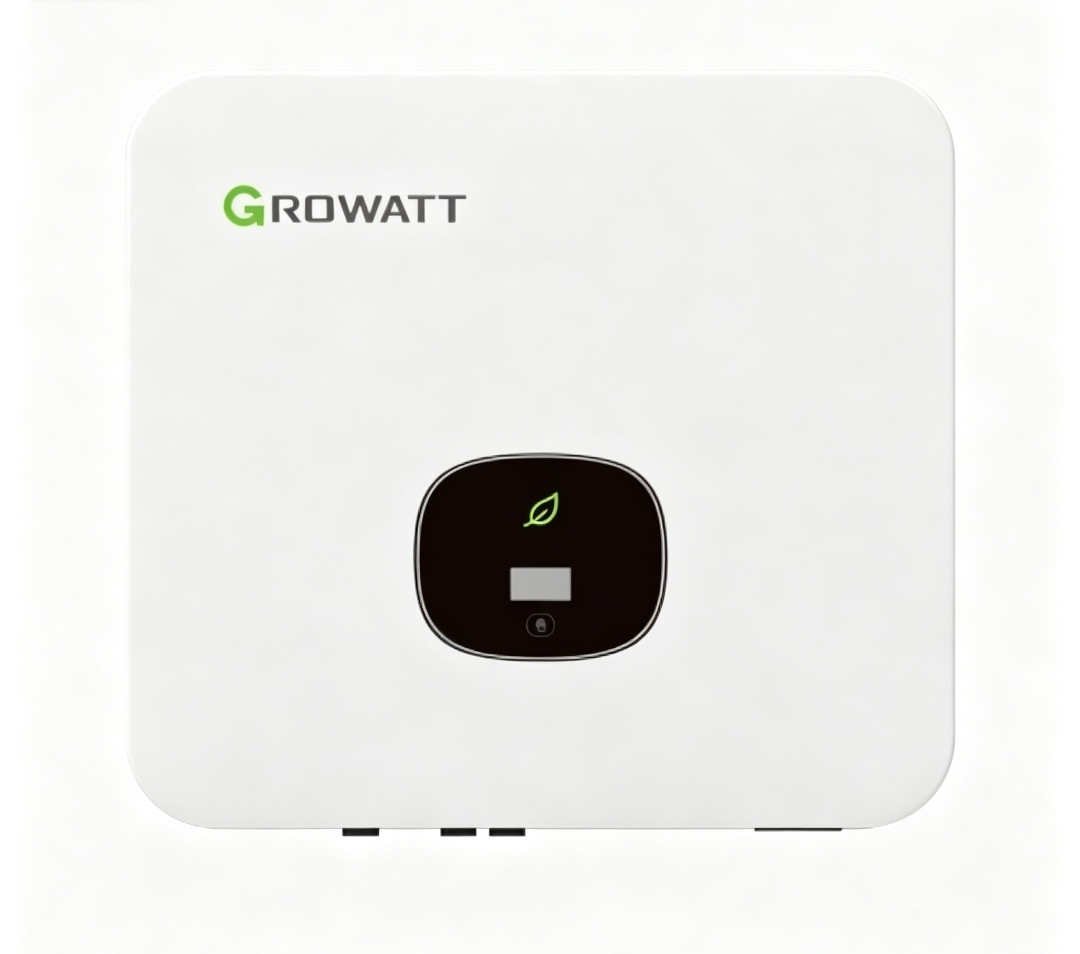 Growatt MIN 7000~10000 TL‑X2 On‑Grid Solar Inverter 7‑10kW Dual MPPT Natural Cooling IP66 OLED Touch Display PV Inverter for Home Commercial Solar Power System