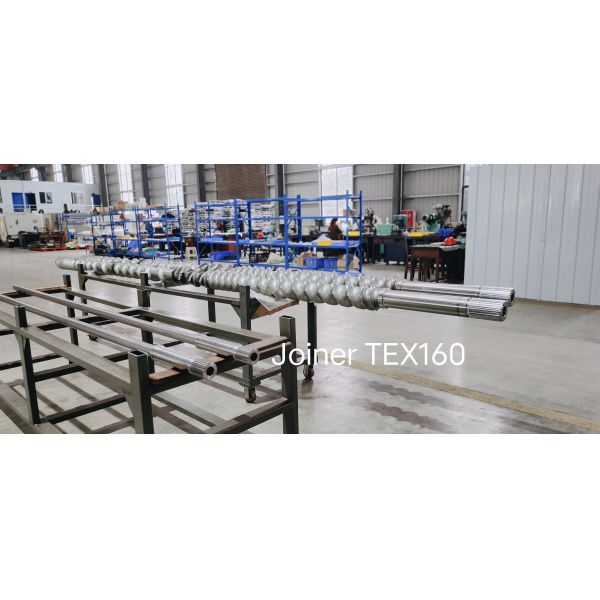 JSW TEX160 Extruder Screw Elements with High Wear and Corrosion Resistance