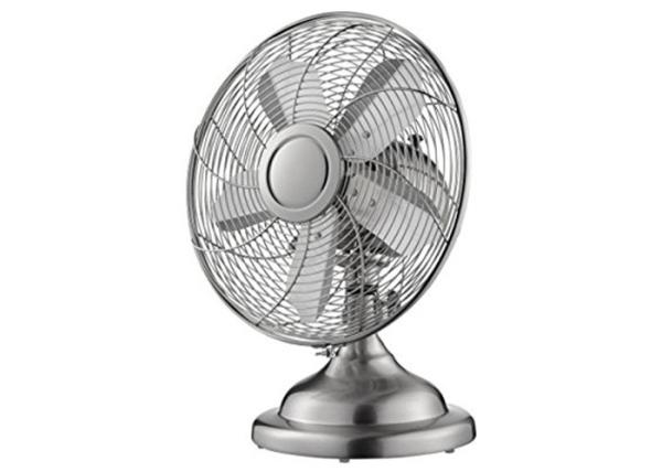 12 Oscillating Antique Electric Table Fan , 3 Speed Air Circulator Fan