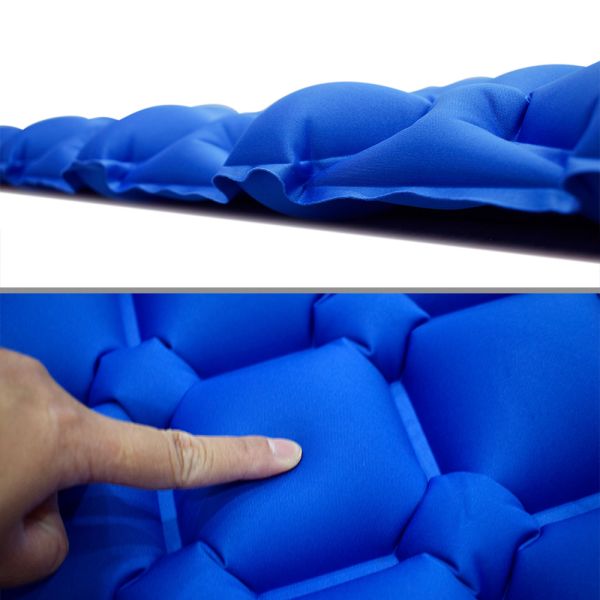 SGS 220x150cm Inflatable Sleeping Pad For Camping Tent