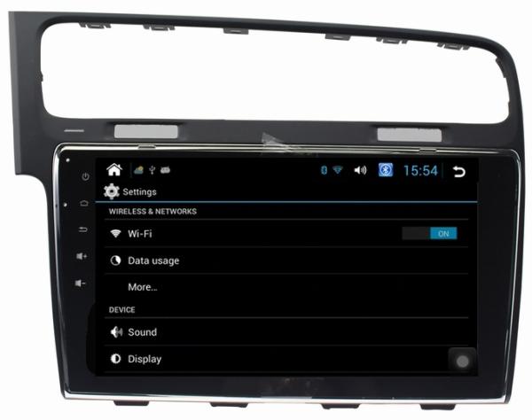 Ouchuangbo autoradio DVD GPS stereo multimedia android 4.2 VW golf 7 support 4 core canbus aux