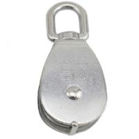 Bloque de arrebatamiento de acero inoxidable inoxidable pulido del bloque de polea 304 1500kg