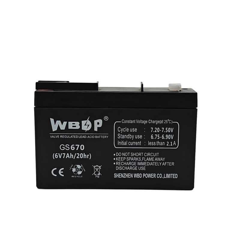 7Ah 6V AGM Battery Sealed Replacement UPS Battery GS Certified