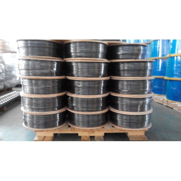 Coaxial Cable RG6 PVC Flame Retardant Jacket Standard Shield CATV Cable