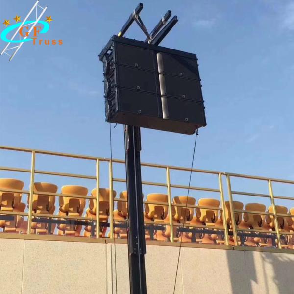 Aluminium Line Array Truss Lifting Tower Crank Lighting Stand