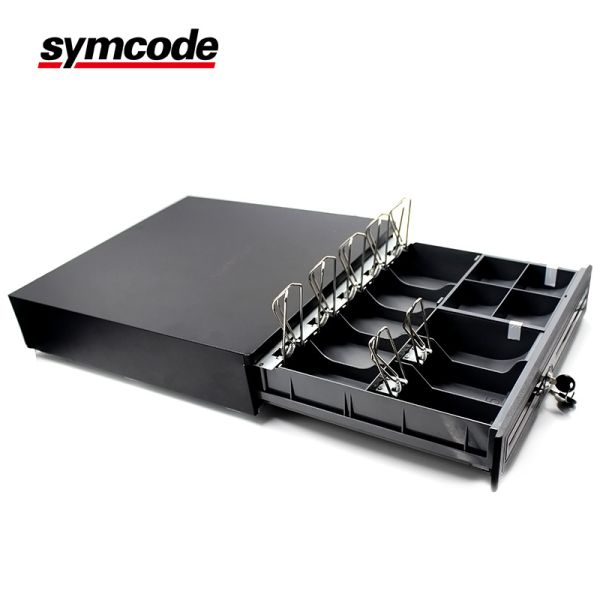 Customized Heavy Duty Cash Drawer 5 Bill 5 Coin Tray Manual Push - Open Model