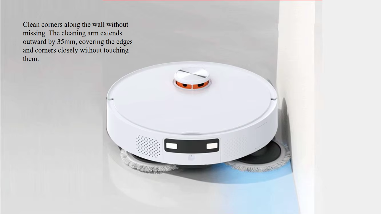 AI LINE LASER LDS ROBOT VACUUM CLEANER WITH ALL FUNCTION ROTARY MOP