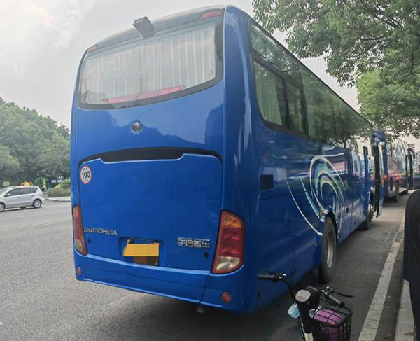 Transporte de viagem usado 51 assentos 240kw da condução à direita do ônibus da cidade do passageiro