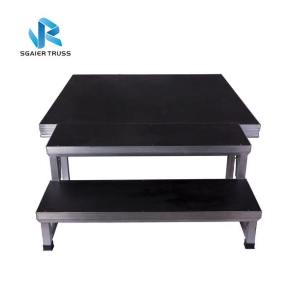 Stable School Portable Aluminum Stage Platforms , Wooden Folding Stage Platform