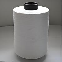 Fil de polyester vierge DTY à l'état brut, blanc et épais, 36-576F