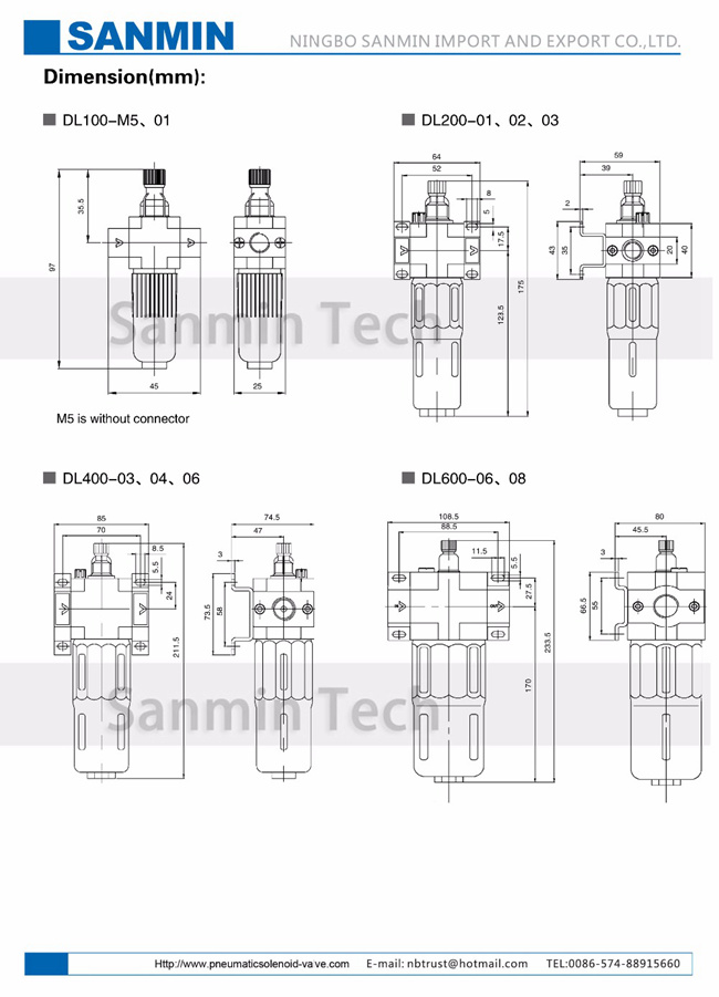 Линия части трубы воздуха дизайна Festo оборудования источника воздуха смазчика регулятора воздушного фильтра OL/DL