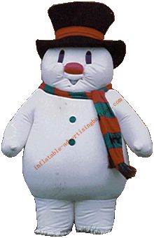 Грандиозная таможня сформировала воздушные шары/раздувное Кристмас Санту с черной шляпой для торжества