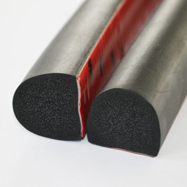 Tensile Strength 3.0-5.0 MPa Pre Slit Foam Pipe Insulation Tube for Doors and Windows