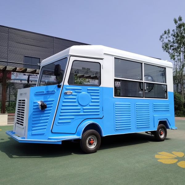 Customized Length Outdoor Street Food Cart for Fast Food Snack Catering Drinks