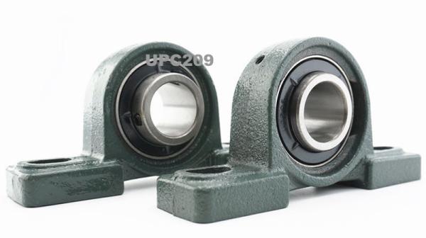 Reinforced High Temperature Pillow Block Ball Bearing , Agricultural Bearing