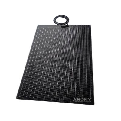 Mono Semi-Rigid Marine 100w módulo solar à prova de água salgada 12V Pv bateria carregador