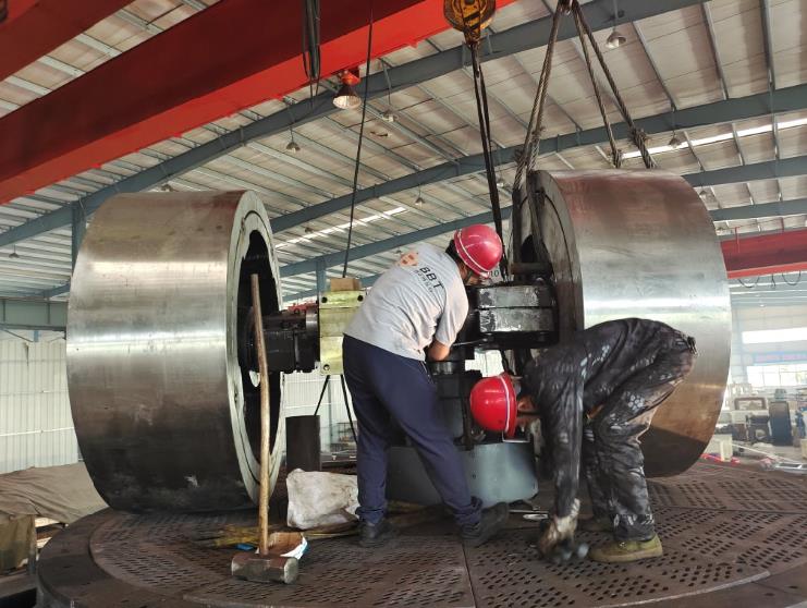 BBT Clay Brick Wet Pan Mill / Wet Grinding Mill Для полых кирпичных блоков