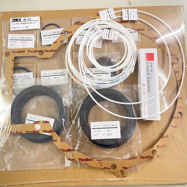 Equipo de Kit Automatic Transmission Overhaul Seal de la reparación de la caja de cambios de Seal Kit Komatsu Loader WA470 del excavador de NBR
