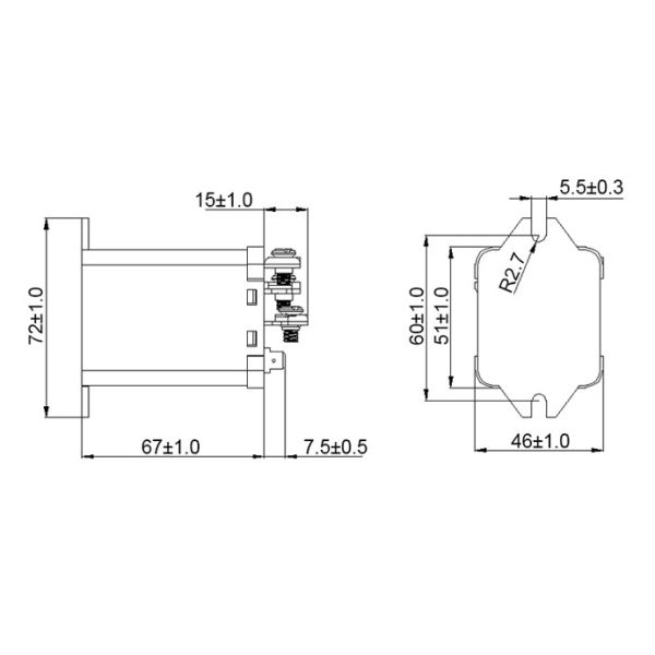 high quality WJ182 JQX-59 JQX-59F 80A current relay for DC Stabilizer
