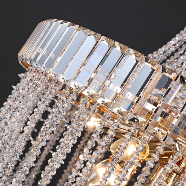 Led Crystal Chandelier Modern Living Room Hanging Lamp Luxury french empire crystal chandelier(WH-CY-245)