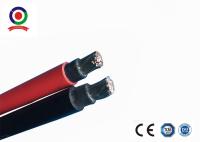 La résistance UV de câble solaire de C.C de TUV XLPE EN50618 H1Z2Z2-K 1x2.5mm a étamé le cuivre